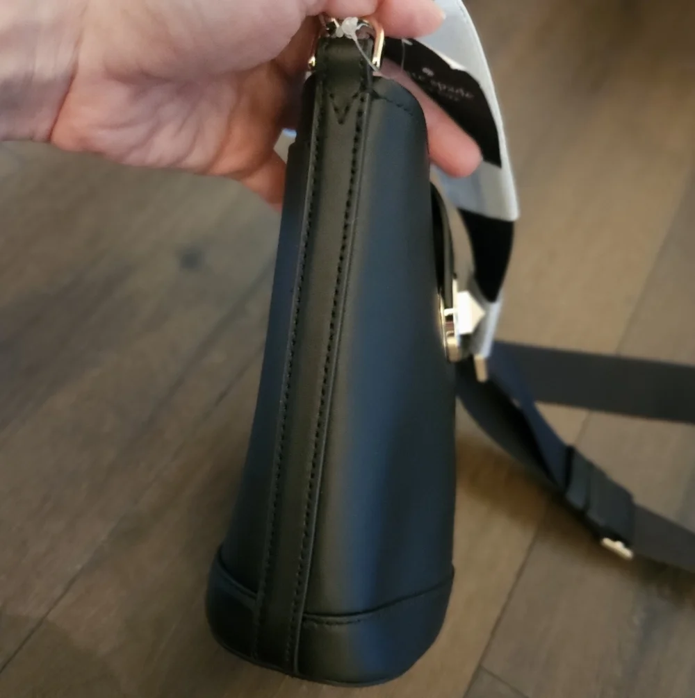 NEW Kate Spade ♠️ Black Audrey Mini Bucket Bag
